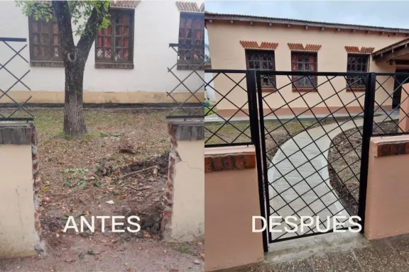 Finalizaron obras de refacción y accesibilidad en escuela de Feliciano