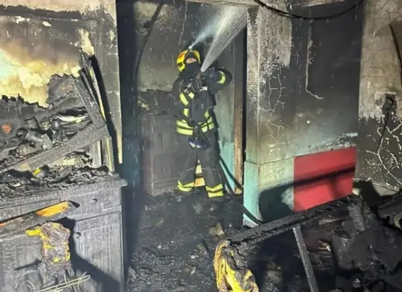 Voraz incendio provocó importantes pérdidas en una vivienda en Gualeguay