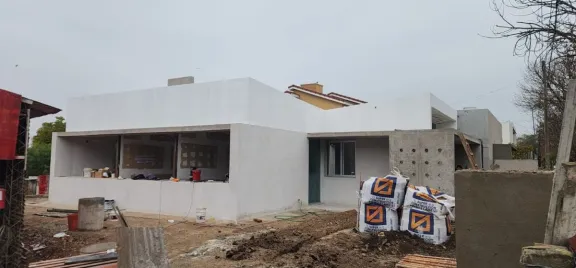 Continúa a buen ritmo la construcción del edificio para el Juzgado de Paz de Libertador San Martín
