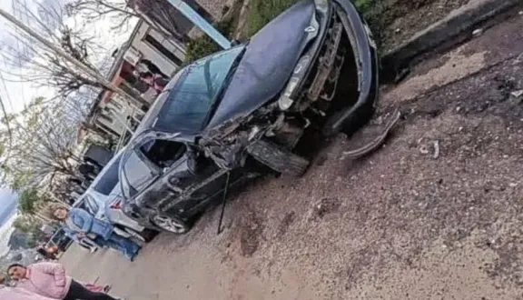 Concordia: Conductor destrozó varios autos e hirió a dos personas con una máquina vial