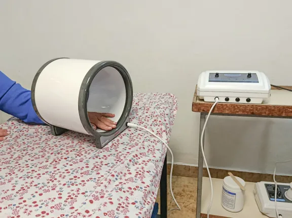 El hospital de General Galarza incorporó equipamiento para fortalecer la atención en kinesiología