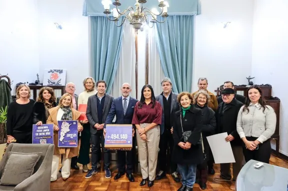 La Vicegobernadora recibió a impulsores de la campaña Ficha Limpia