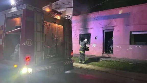 Gualeguaychú: murió el hombre que sufrió quemaduras durante el incendio de su vivienda