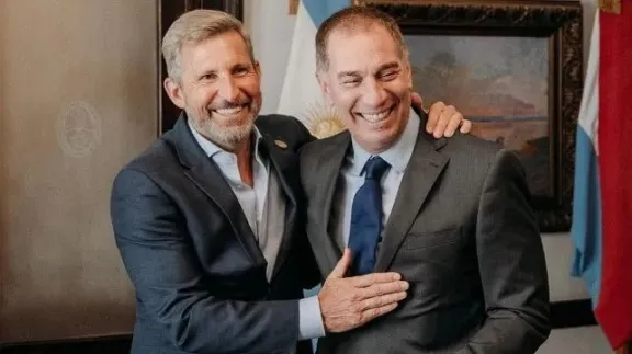 Frigerio felicitó a Santilli por su designación como jefe de Gabinete y destacó su "vocación de diálogo"