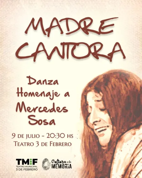 Regresa "Madre Cantora", el homenaje que danza a Mercedes Sosa