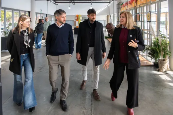 La intendenta Romero destacó Construir Futuro, la feria que reunió a cientos de estudiantes para conocer la oferta educativa