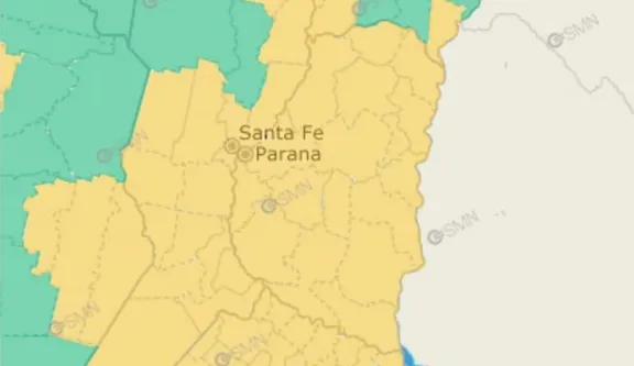 Rige un alerta amarilla por bajas temperaturas en toda la provincia