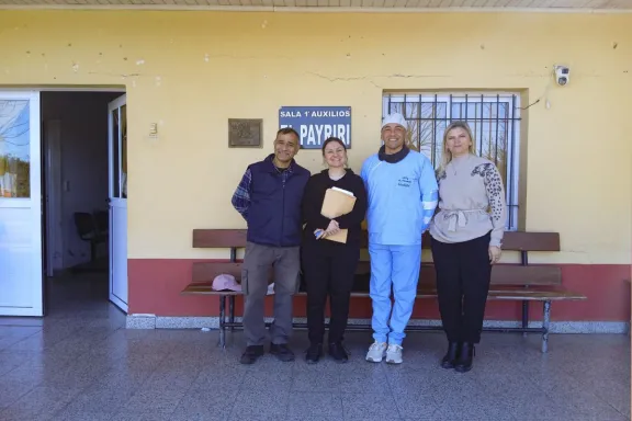 Salud relevó la infraestructura de los centros de atención primaria del departamento Villaguay