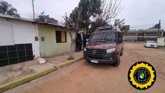 Concordia: Secuestran cocaína y detienen a nueve personas en allanamientos por narcomenudeo