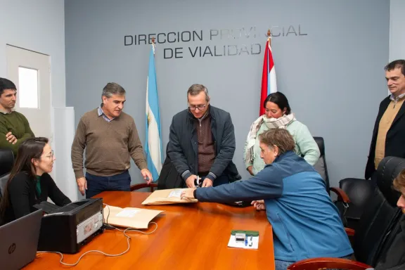 Se abrieron los sobres para la construcción de dos alcantarillas en el departamento Nogoyá