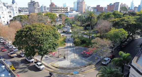 Concordia organiza un operativo en zona céntrica con estacionamiento medido liberado por el partido con Inglaterra