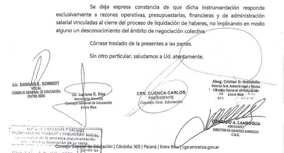 Docentes privados cuestionaron que el Estado provincial insiste en otorgar aumentos por decreto