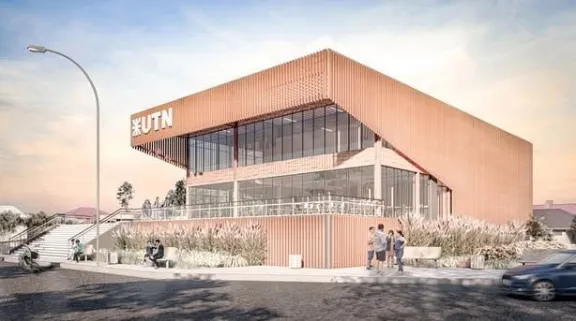Comenzó la construcción del nuevo auditorio de la Facultad Regional de la UTN