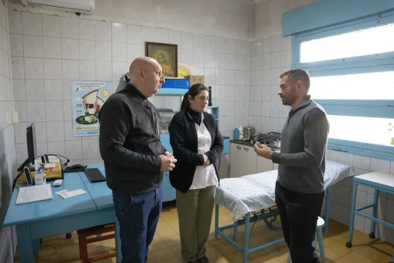 Salud trabaja con establecimientos del departamento Diamante para fortalecer la atención