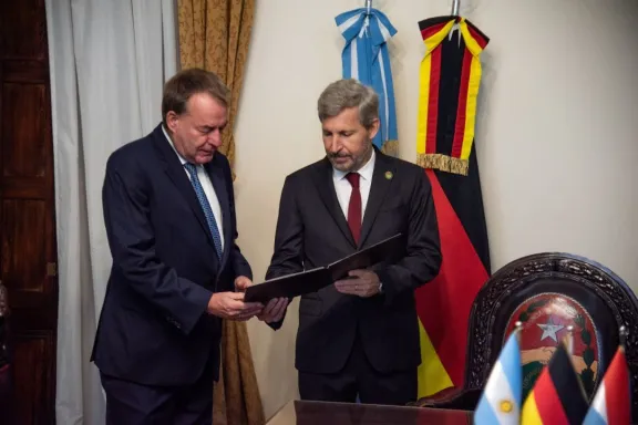 Frigerio desarrollará una agenda estratégica en Alemania