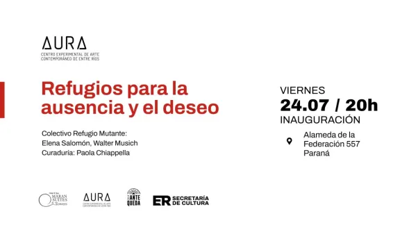 Inauguran una nueva exposición de arte contemporáneo entrerriano en AURA