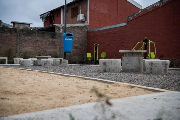 Destacan que Paraná recuperó un espacio público en Villa Hermosa