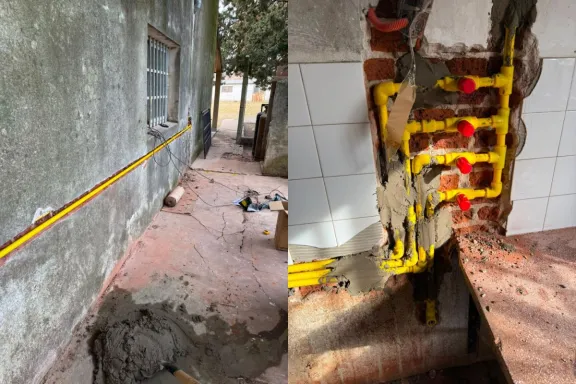 Con inversión provincial se ejecutan reparaciones edilicias en escuela de Gualeguay