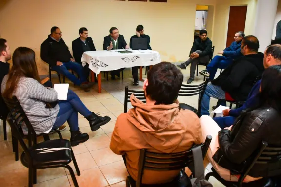 Vialidad presentó en Nogoyá un convenio para el mantenimiento de caminos provinciales