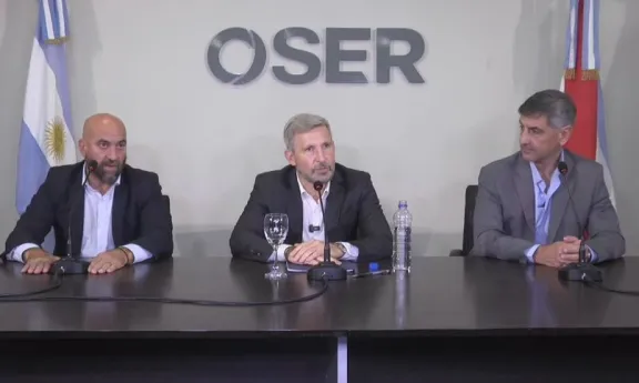 Frigerio sobre OSER: Redujimos un 30% el déficit y sumamos 300 mil prestaciones