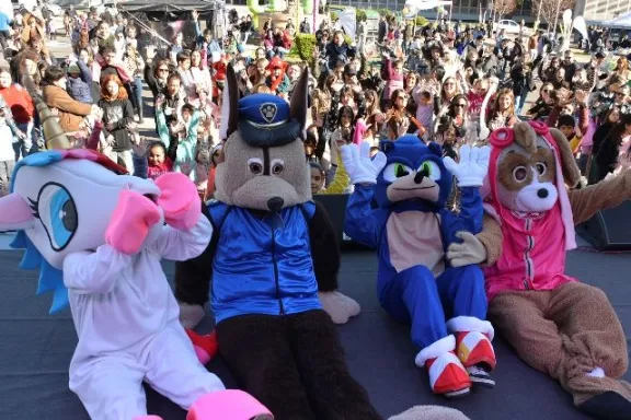 Las familias entrerrianas disfrutaron de la jornada "Entre Gurises" en plaza Mansilla de Paraná