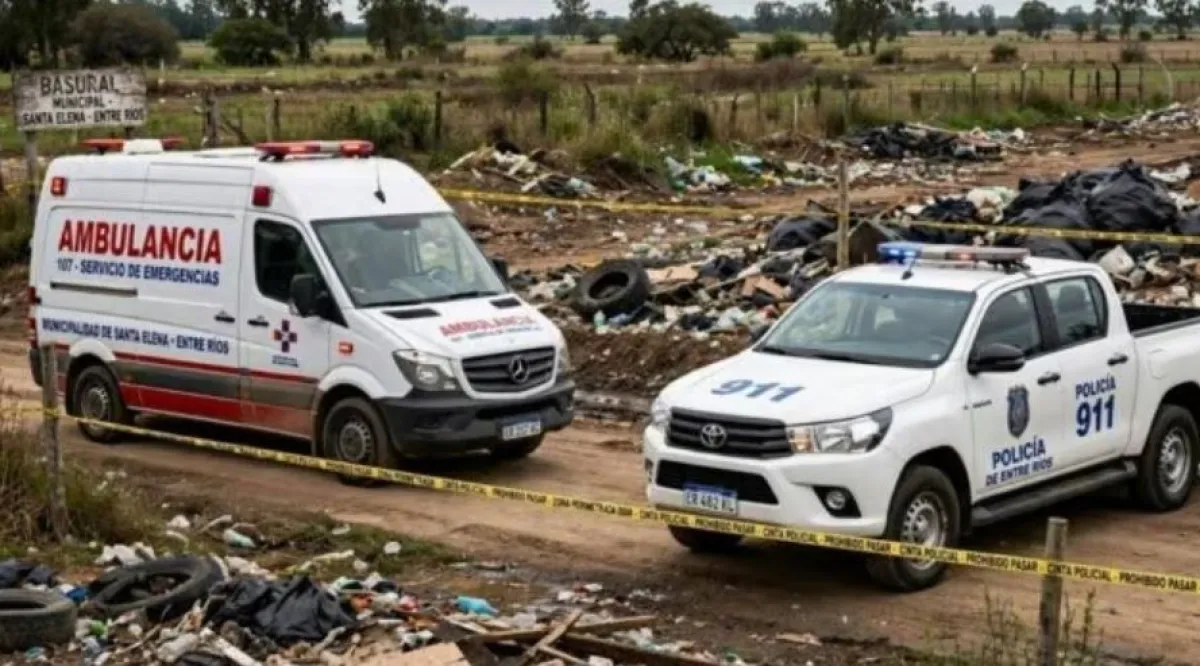 Santa Elena: joven fue hallado gravemente herido en el basural