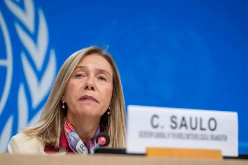 La argentina Celeste Saulo, secretaria general de la Organización Meteorológica Mundial (OMM), habló del fenómeno de El Niño.